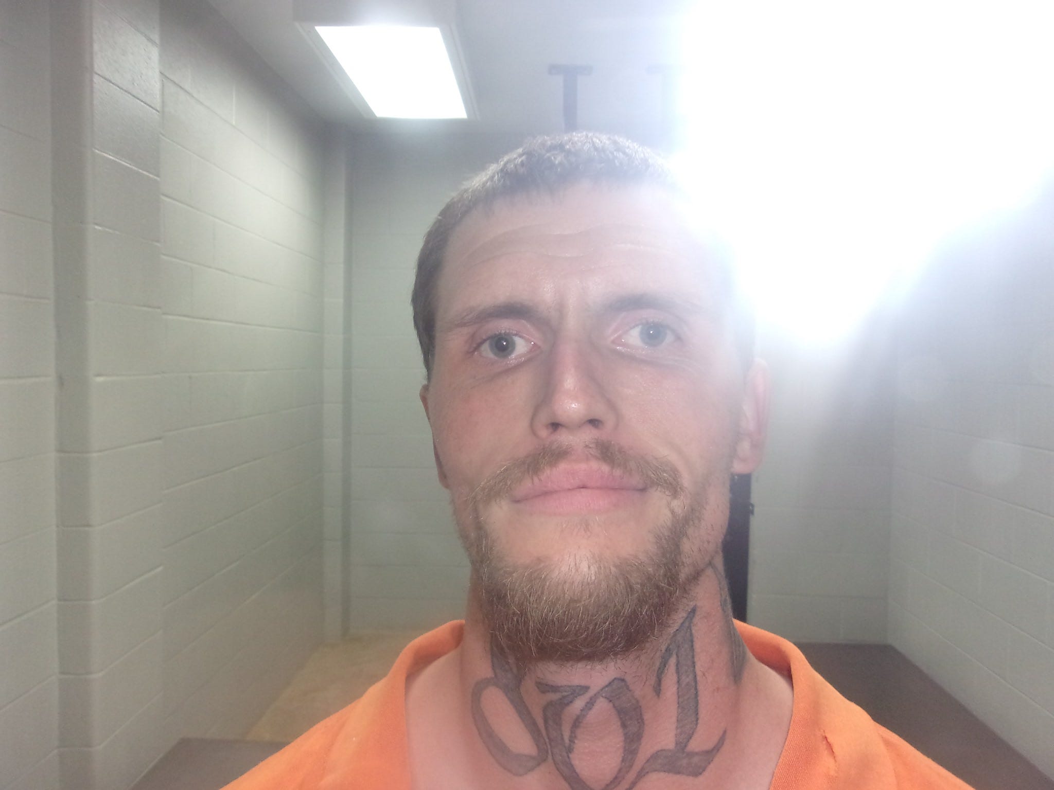 Darin Joshua Terry, 27, was arrested by the VPSO on April 30.